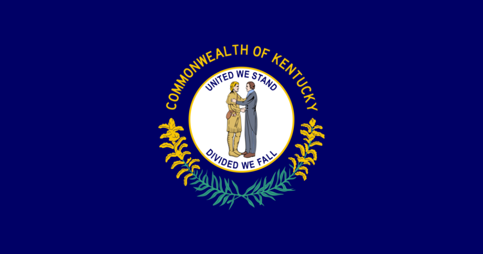 Kentucky state flag.