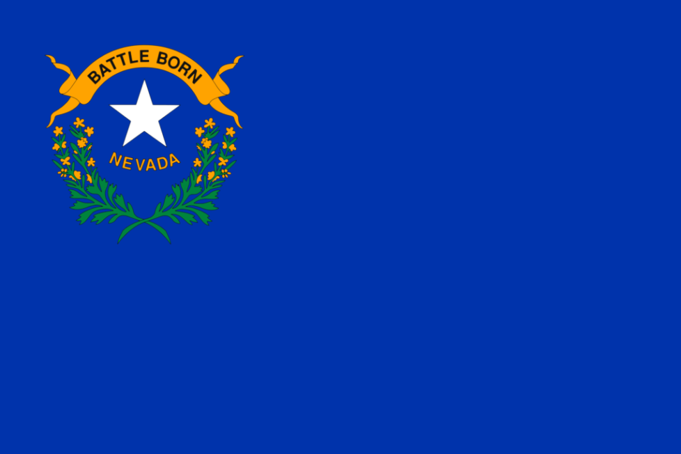 Nevada state flag.
