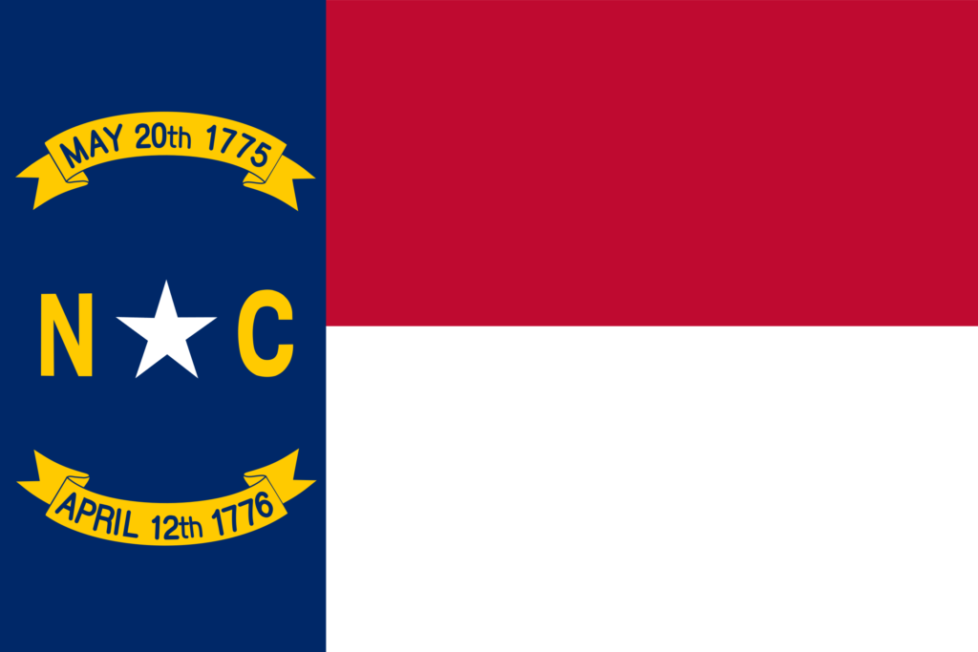 North Carolina state flag.