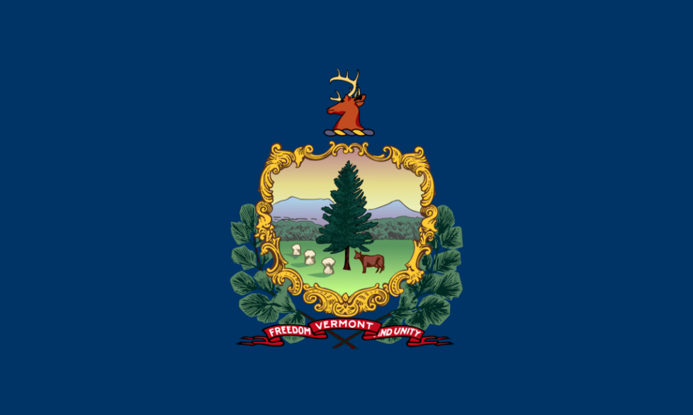Vermont state flag.