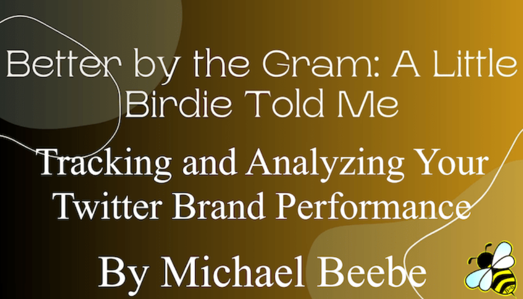 Tracking and Analyzing Your Twitter Brand Performance
